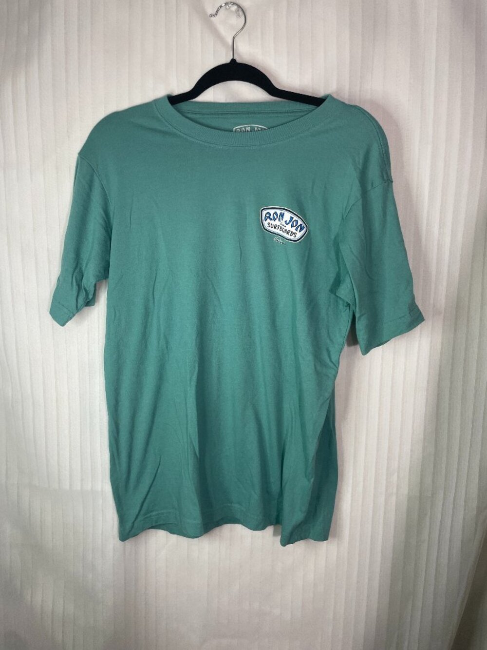 Ron Jon Surf Shop Surfboards Orlando Graphic T-Shirt Men's Medium Green Cotton
